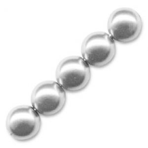 Perlas 4 mm Grey x100