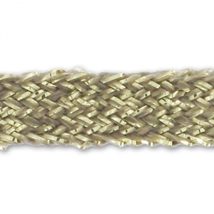 Cinta 4 mm Bronce hilo dorado x 1m