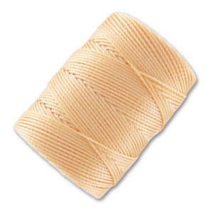 Hilo C-Lon Beading Cord 0,50 mm Apricot x84m