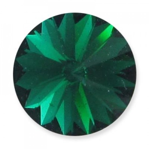 Cabuchón PureCrystal 1122 Rivoli 8 mm Emerald