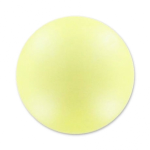 Cabujón PureCrystal 5817 10 mm Pastel Yellow Pearl x1