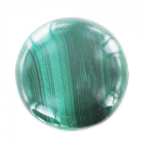 Cabuchón redondo 16 mm Malachite