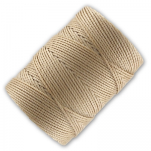 Hilo C-Lon Beading Cord 0,50 mm Latte x84m