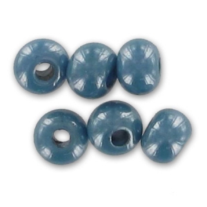 Cuentas de Rocalla Preciosa 6/0, 4 mm - Luster Blue Jean, 20 g