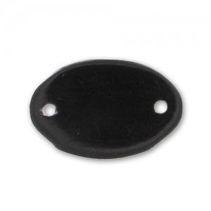 Entrepieza ovalada 2 agujeros cuerno 25 mm Moreno x1