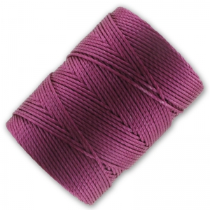 Hilo C-Lon Beading Cord 0,50 mm Raspberry x84m