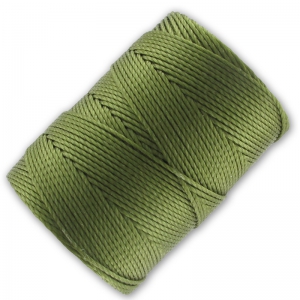 Hilo C-Lon Beading Cord 0,50 mm Olivine x84m