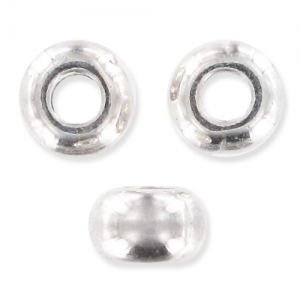 Redondas aplanadas 5x3,1 mm plateado x20