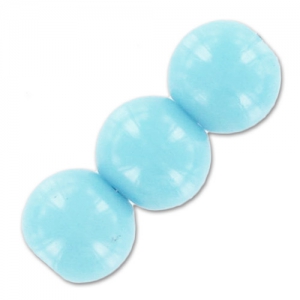 Redondas 6 mm Aguamarina x15