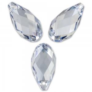 Gotas PureCrystal 6010 11x5.5 mm Crystal Blue Shade x4