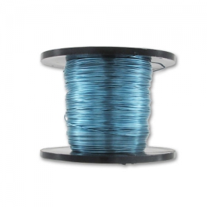 Hilo de cobre 0.30 mm Azul Claro x 70 m