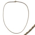 Gargantilla Anker 1.3 mm bronce x 45 cm