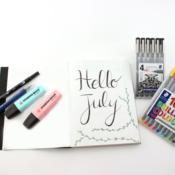 ejemplo del tutorial DIY del diario de bala 2017