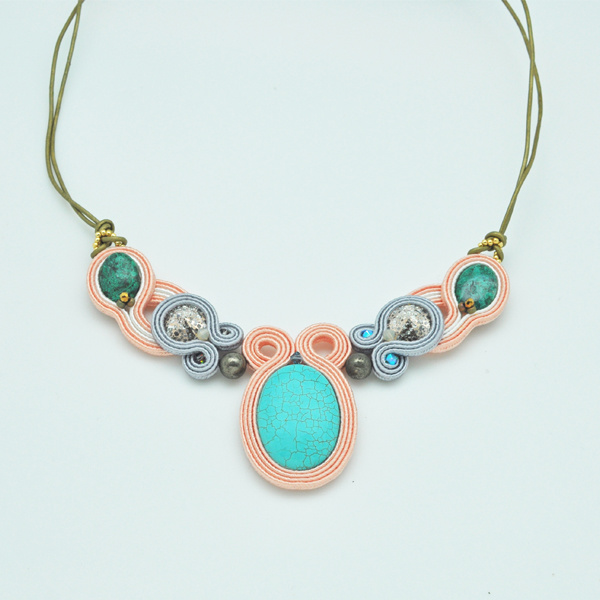 Esquema Crear un collar trenza con cristales PureCrystal