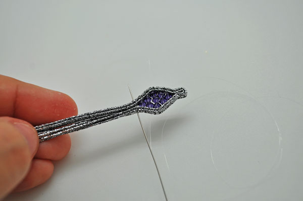 Etape 5 bague Roseraie