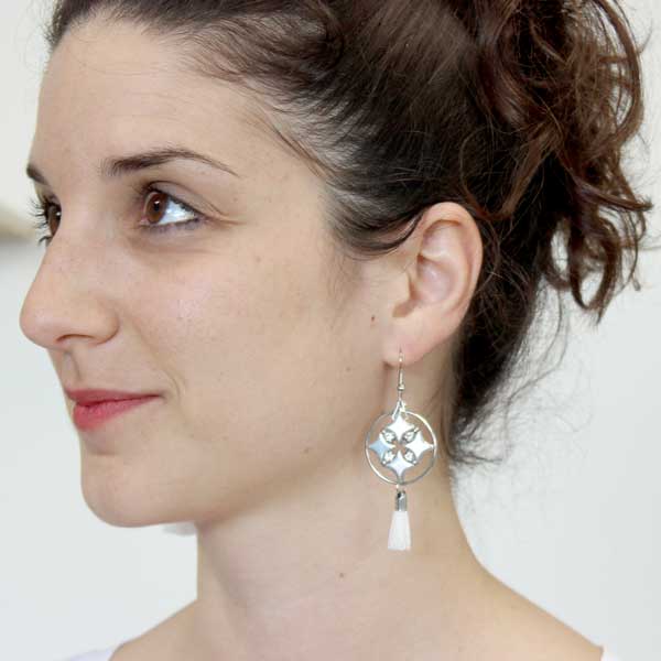 Pendientes DIY fáciles con cuentas de cristal Star