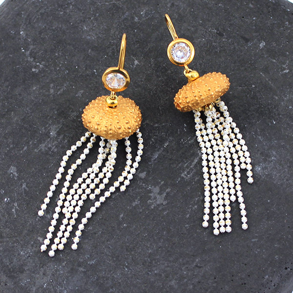 Pendientes medusa fantasía
