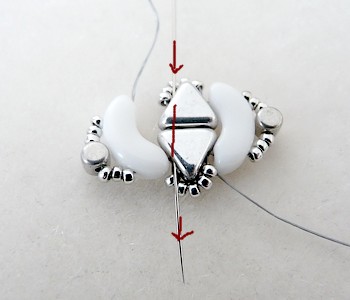 Pulsera Lucía corcho Keops y perlas, Arcos y Minos Puca