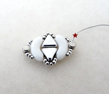 Pulsera Lucía corcho Keops y perlas, Arcos y Minos Puca