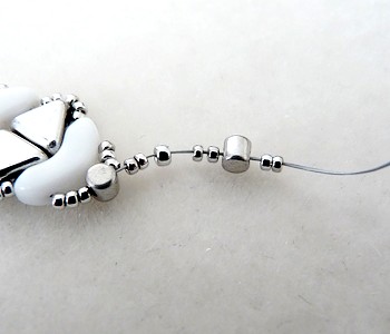 Pulsera Lucía corcho Keops y perlas, Arcos y Minos Puca