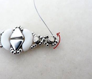 Pulsera Lucía corcho Keops y perlas, Arcos y Minos Puca