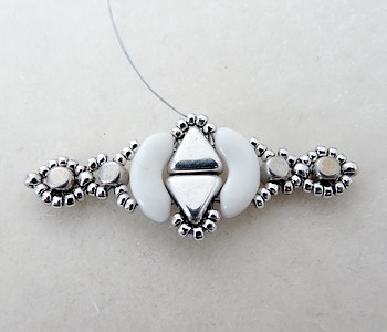 Pulsera Lucía corcho Keops y perlas, Arcos y Minos Puca