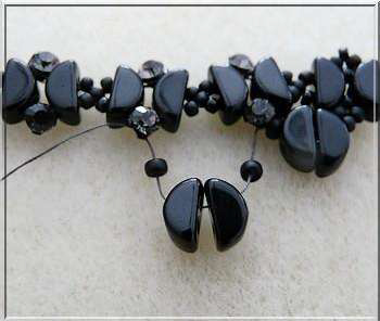 Bracelet DIY Amelie en perles de verre KOS par Puca