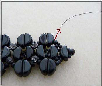 Bracelet DIY Amelie en perles de verre KOS par Puca