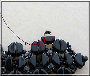 Bracelet DIY Amelie en perles de verre KOS par Puca