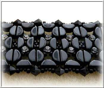 Bracelet DIY Amelie en perles de verre KOS par Puca