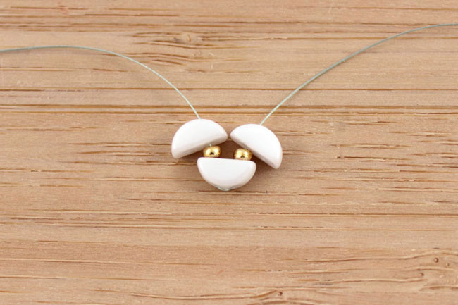 Brazalete de cuentas de cristal Star Beads and Kos style Marrakech 1 Manchette perles en verre Star Beads et Kos style Marrakech 1