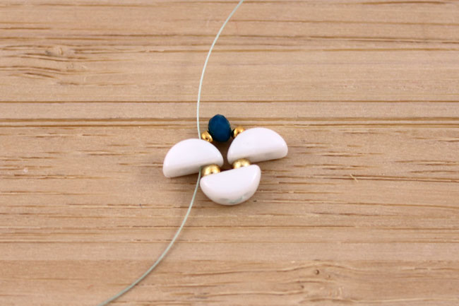 Brazalete de cuentas de cristal Star Beads y Kos de Marrakech Manchette perles en verre Star Beads et Kos style Marrakech 2