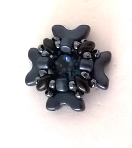 con cuentas pulsera manguito Minos, Arcos y Super Duo : Paso 17