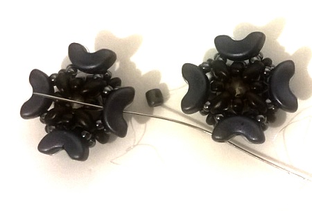 con cuentas pulsera manguito Minos, Arcos y Super Duo : Paso 19