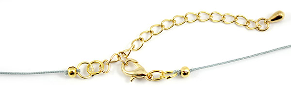 Collier plastron en bois et toupies PureCrystal pacific opal 3