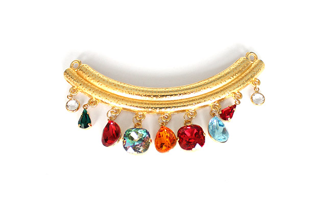 frente placa-aleta-crystal-swrarovski-3 plastron-fin-cristaux-swrarovski-3