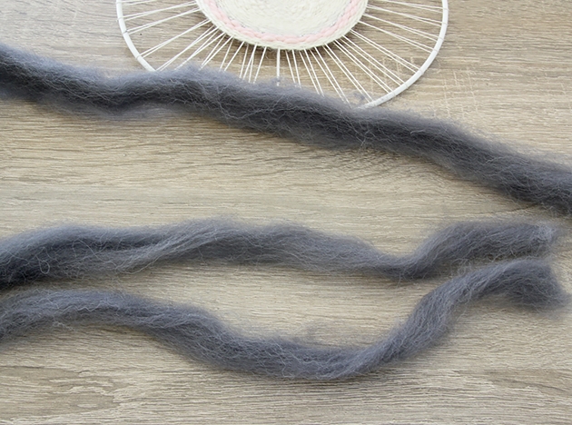 Tissage mural circulaire Kesi art