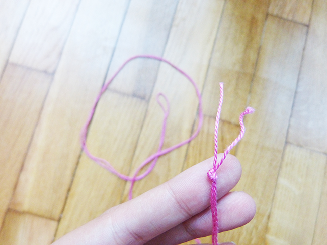 palabras bordado en un tambor - bordado de bricolaje : Paso 6