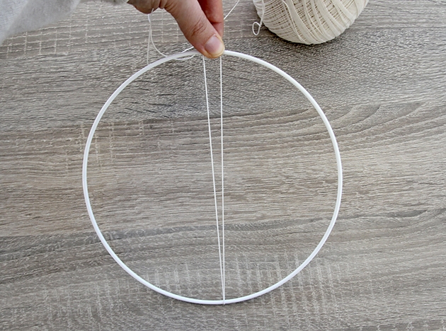 Tissage mural circulaire Kesi art