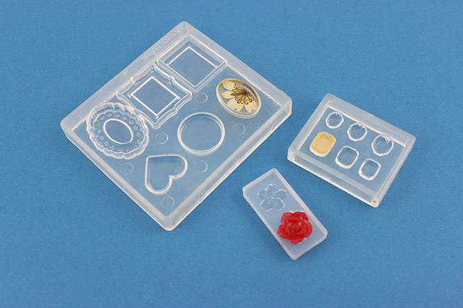 Moule transparent pour r&eacute;sine UV Led et autres r&eacute;sines