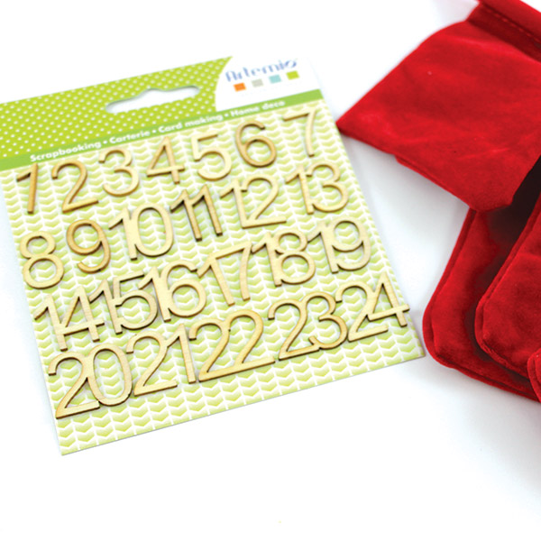 Fabriquer son calendrier de l'avent DIY suspendu