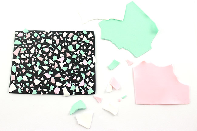 pendientes-pendientes-terrazo-chips-polímero-2 boucles-d-oreilles-terrazzo-puces-polymere-2