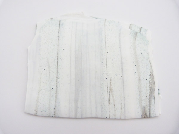 coquetier en p&acirc;te polym&egrave;re imitation marbre plaque