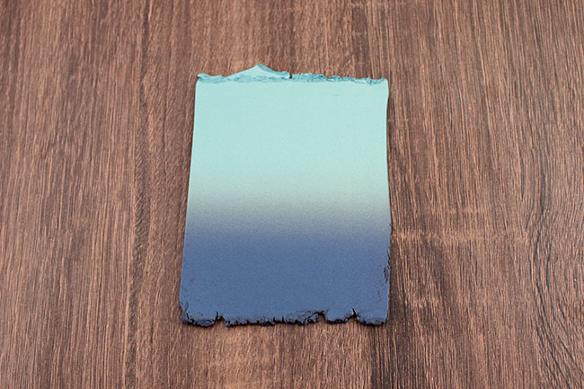 Le dégradé de pâtes Le dégradé de pâtes