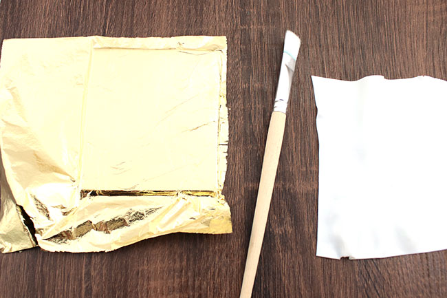 Disposition de la feuille d'or Disposition de la feuille d'or