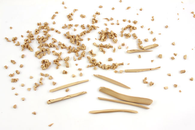 Pendientes Cernit efecto mármol champán metalizado : Paso 1 Pendientes Cernit efecto mármol champán metalizado : Paso 1