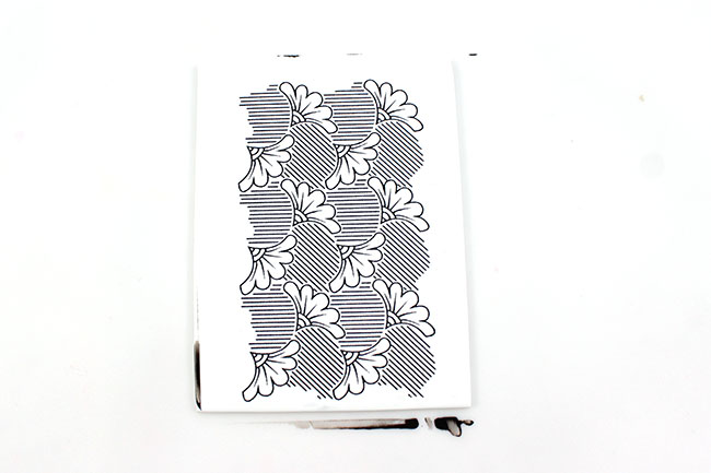 boucles d'oreilles tendance motif du silkscreen