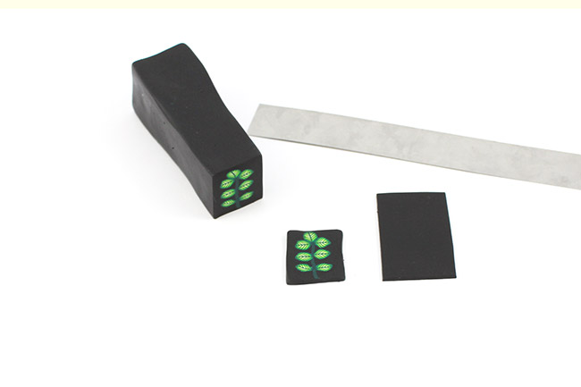 Hacer un pato de hojas en arcilla Fimo : Paso 15