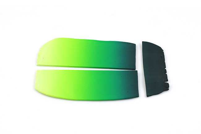 Hacer un pato de hojas en arcilla Fimo : Paso 3