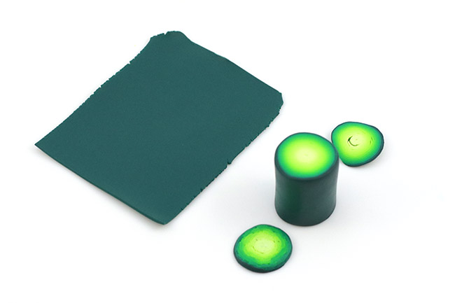 Hacer un pato de hojas en arcilla Fimo : Paso 6